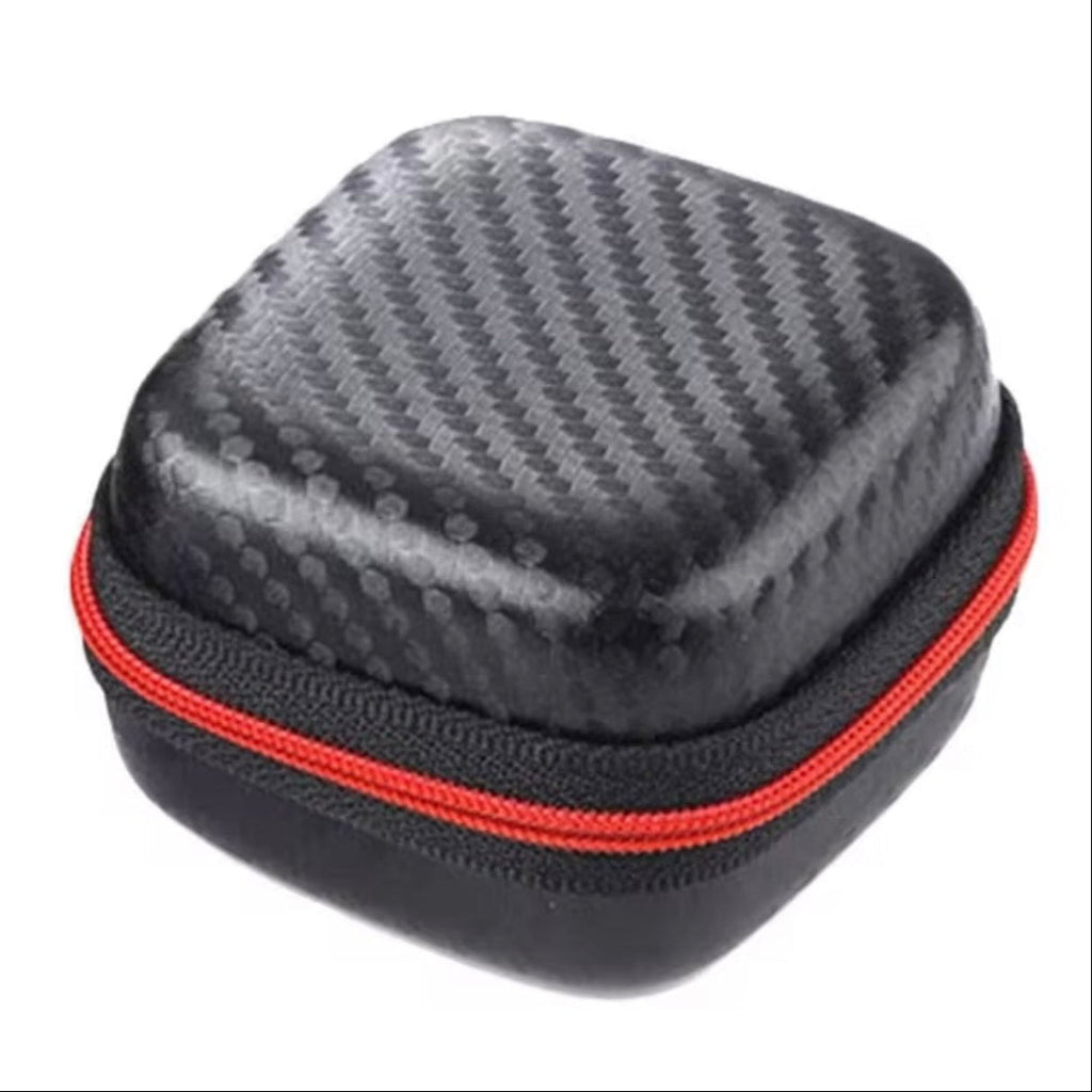 PEPTIDE VIAL STORAGE CASE - 9-SITE CARBON FIBRE LOOK