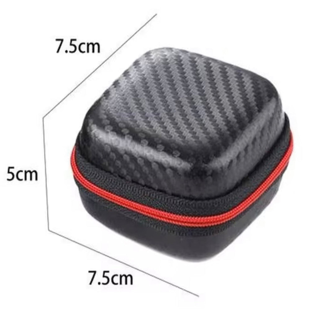 PEPTIDE VIAL STORAGE CASE - 9-SITE CARBON FIBRE LOOK