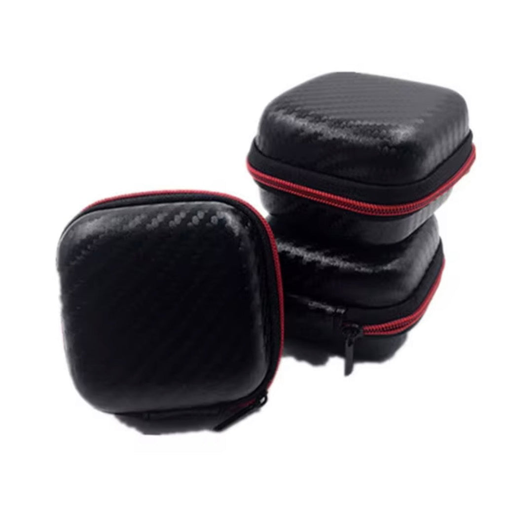 PEPTIDE VIAL STORAGE CASE - 9-SITE CARBON FIBRE LOOK